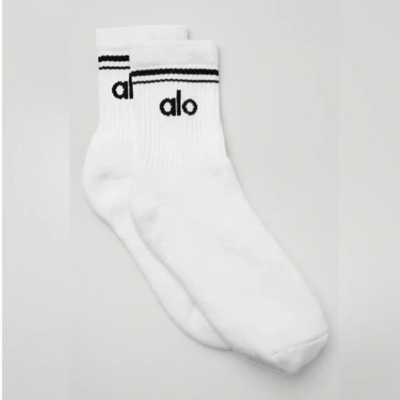 3 pack  Unisex Half-Crew Throwback Sock White Black - Picture 1 of 3